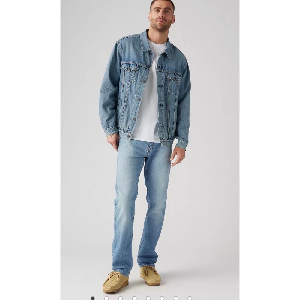 Levi’s 505 Men’s Regular Fit Straight Leg Jeans 34/30 NWT